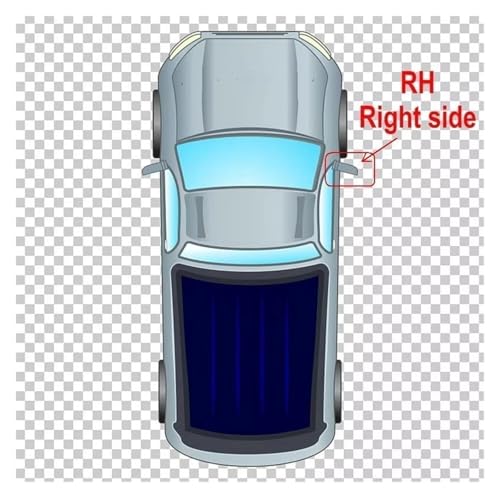 Verre de rétroviseur extérieur chauffant et réglable pour Excelle