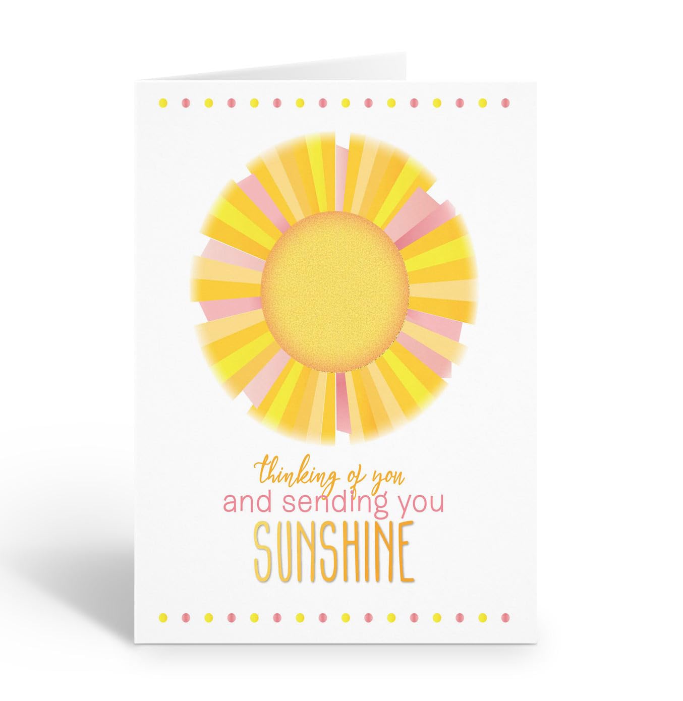 Stonehouse Collection | Sending Sunshine Note Cards | Thinking of You Note Cards | Get Well Card | Feel Better Card | Perfect for Any Occasion (