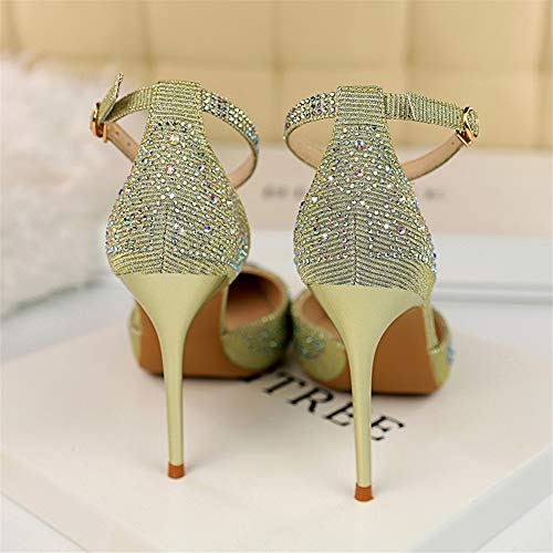 Chaussures escarpins dégradées à talon haut pour mariages et soirées d'été - 4