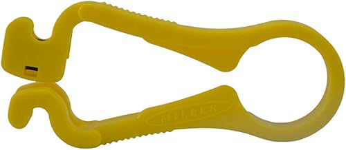 Miller FTS - Marcador de tubos de fibra amarilla, herramienta fácilmente portátil para técnicos de trabajo, electricistas e instaladores, para tubos