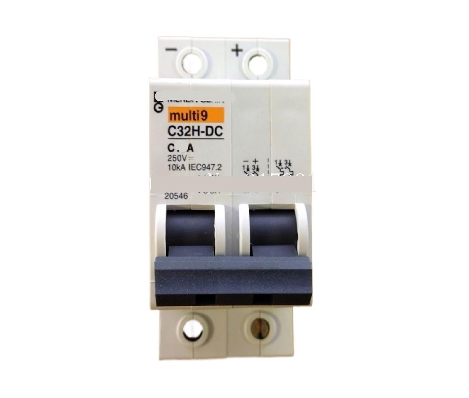 Disjoncteur 5 pièces/lot C32H-DC-C16A 2P 16A 250VDC DC