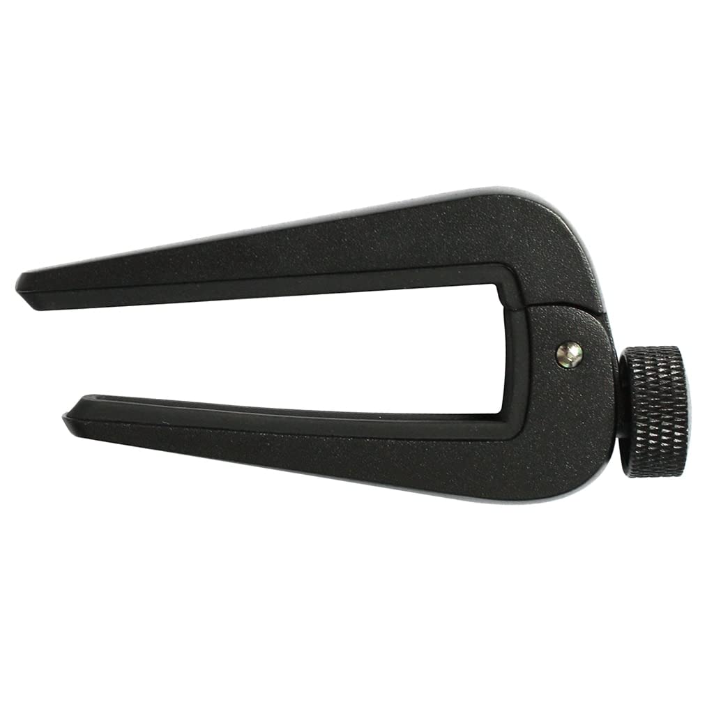 Home Musikinstrument Gitarre Kapodaster Akustische E-Gitarre Kapodaster Bass Violine Ukulele Capotraste Schnellverschluss 90 x 45 x 10 mm (Farbe: Schwarz) (Schwarz)