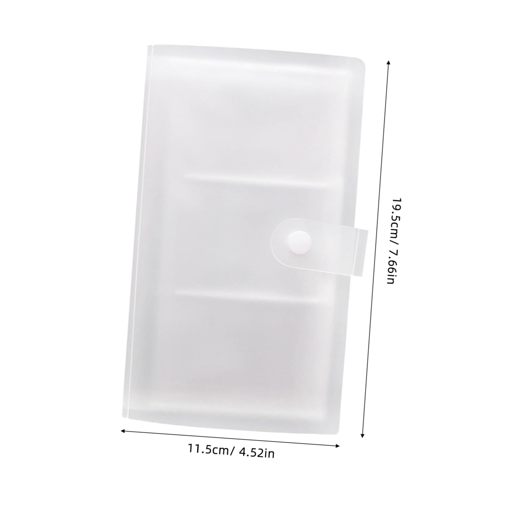 Gogogmee 2Pcs Photo Album Organizer Cards Storage Holder for Postcards Business Cards and Memories and Pages for Travel Graduation Wedding and Family Photos