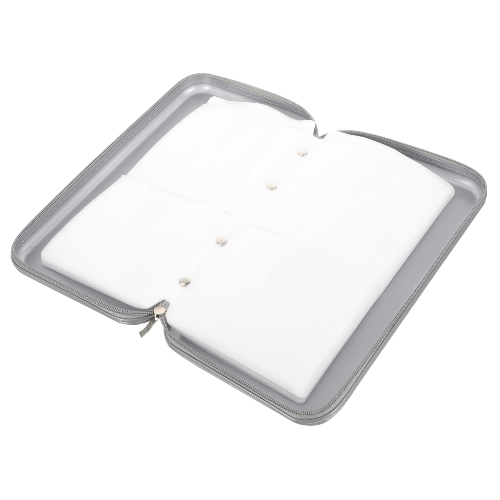 KICHOUSE Dvd Storage Case Capacity Travel CD Pouch with Zipper Closure for Car Home Organization Disc Holder for Movies Music and Media