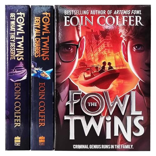 The Fowl Twins Series 3 Books Collection Set By Eoin Colfer (The Fowl Twins, Deny All Charges, Get What They Deserve)
