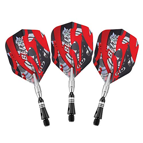 Viper By Gld Products Unisex Adult Viper Blitz 95 Tungsten Steel Tip Dart Set With Case 24 Grams, Black, 24-Gram Us #TOP7