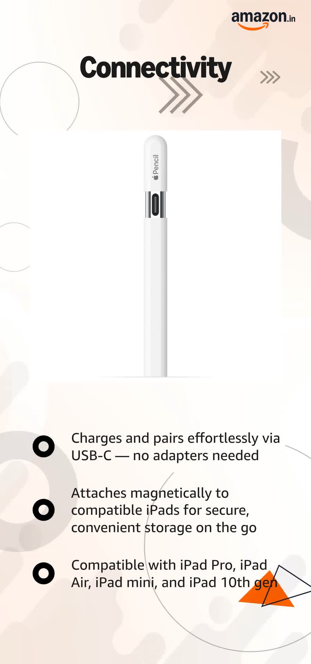 Amazon.in: Buy Apple Pencil (USB-C) Online at Low Prices in India