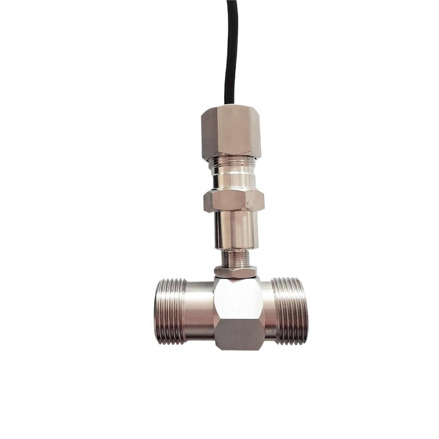 Water Turbine Flow Sensor Pulse 4-20mA PLC Fuel Oil Methanol Alcohol Pure Water Hydraulic Oil Thread Flow Meter(DN25)