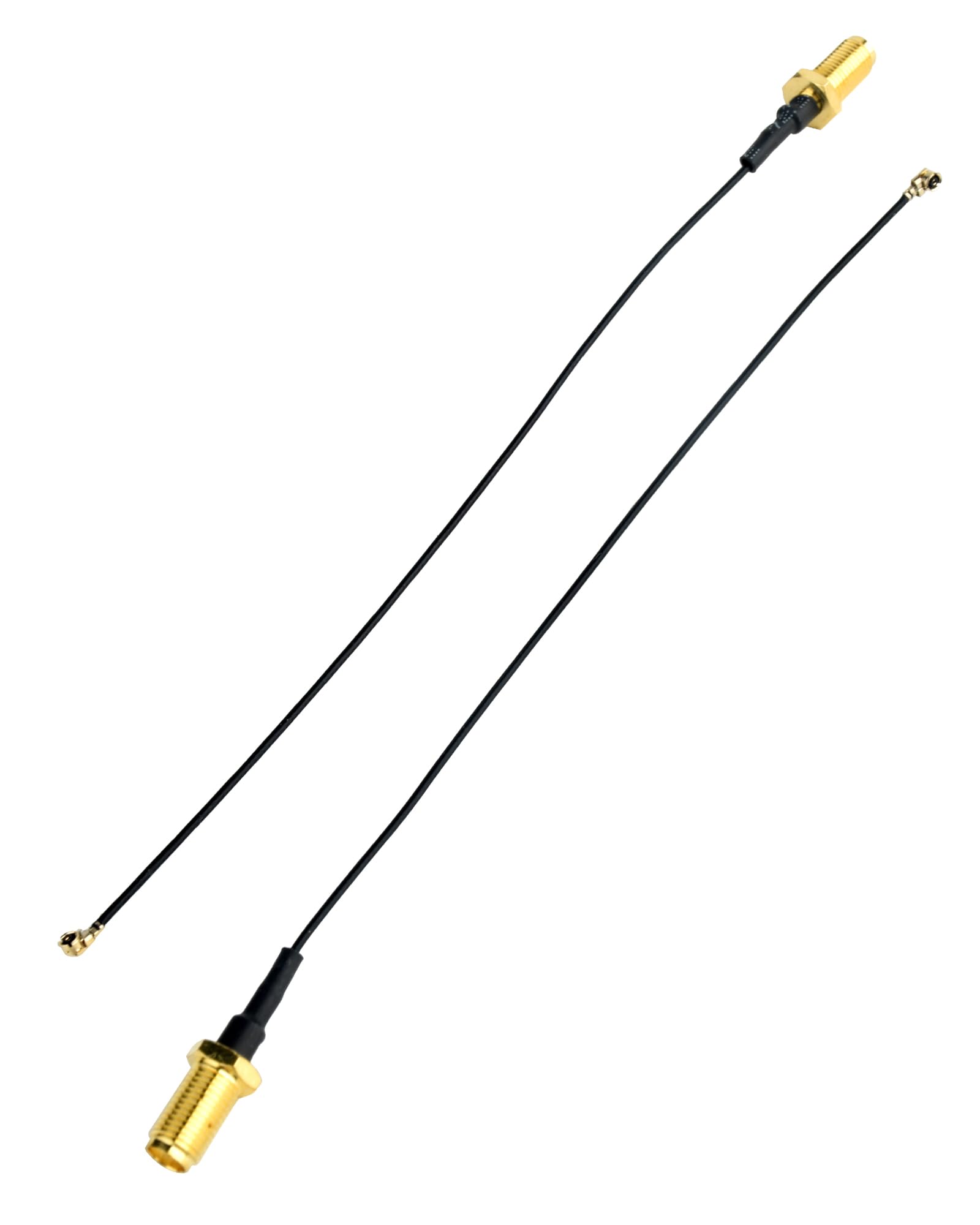 5 cavi coassiali da IPEX a SMA Female Low Loss 4" /10cm U.fl/IPEX RG178 RF per router wireless Mini PCIE schede di rete PCI Wi-Fi WAN Ripetitore