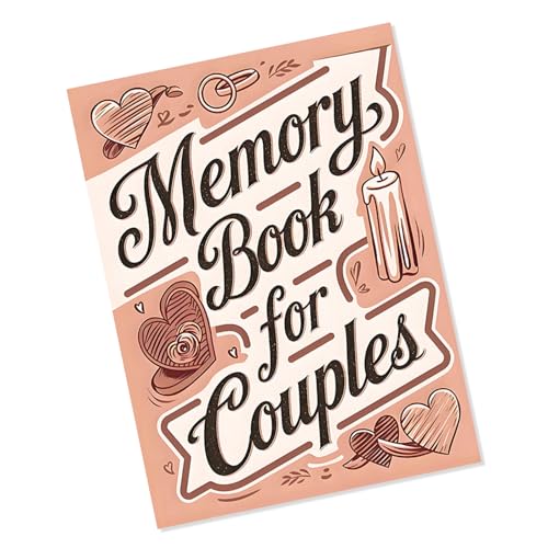 Livre commémoratif unique pour sceller vos fiançailles et album de souvenirs de lune de miel