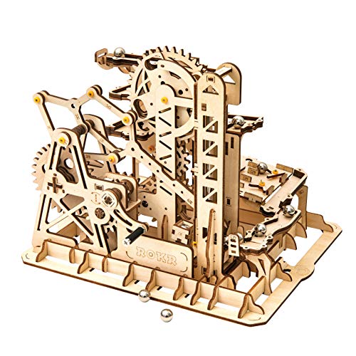 Rowood 3D Wooden Marble Run Puzzle Craft Toy, Gift for Adults & Teen