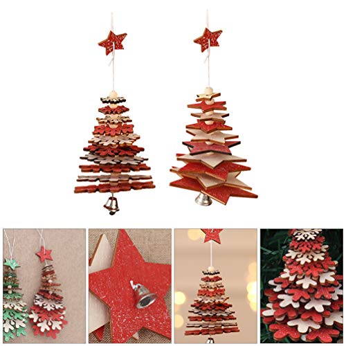 2 Unidades Enfeites De Natal Decorações Penduradas Na Árvore De Natal Enfeite De Árvore De Natal Dec