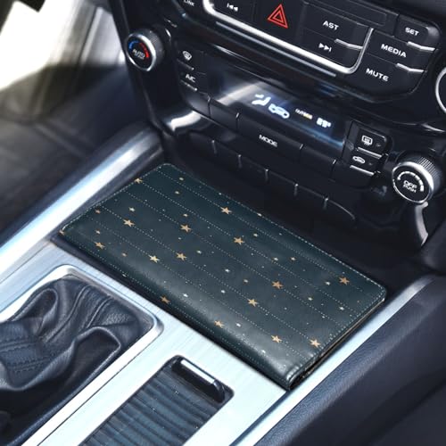 Organizador para carro de cuero miniatura 5
