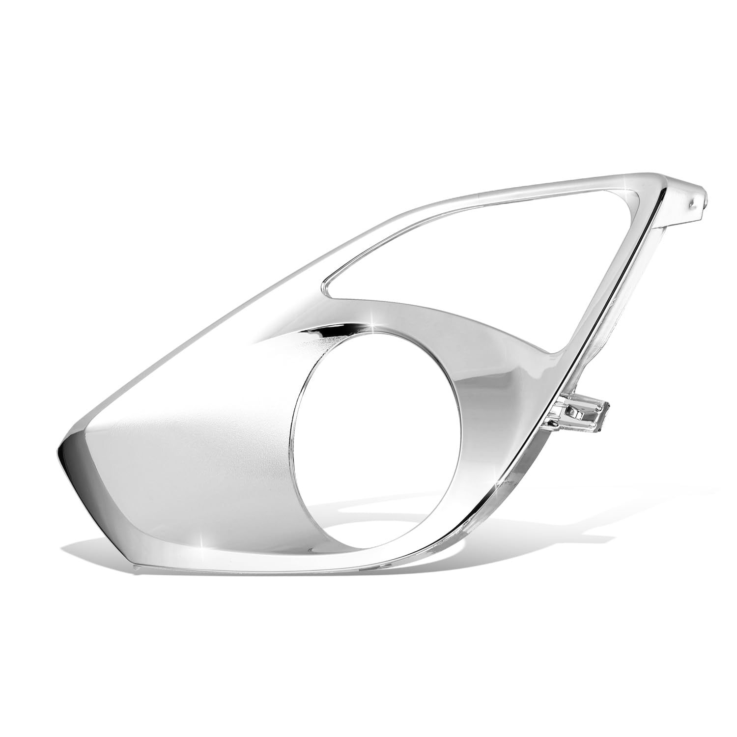 Auto Dynasty TO1038166 Front Fog Light Bezel Compatible with Toyota Avalon 2013-2015, Driver Left Side, Smooth Chrome