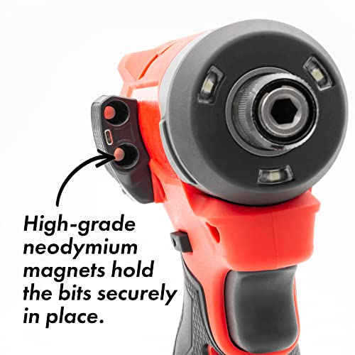 𝗠𝟭𝟮 𝗕𝗶𝘁 𝗵𝗼𝗹𝗱𝗲𝗿 𝗳𝗼𝗿 𝗠𝗶𝗹𝘄𝗮𝘂𝗸𝗲𝗲 | Slim Version | Milwaukee Bit Holder For M12 Surge Impact Driver | Magnetic Bit Holder For M12 | Milwaukee Tool Accessories #TOP1