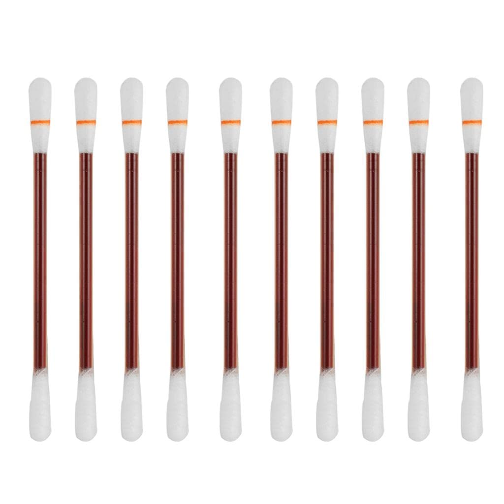 LOOM TREE® 10 Pieces Double Ended Iodophor Cotton Swabs Applicators Poly Sticks Set-image-46
