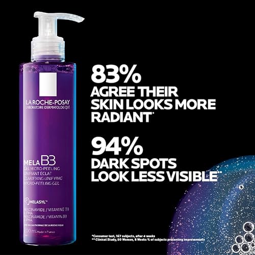 Image of La Roche-Posay Mela B3 Anti-Dark Spots Face Wash with Niacinamide, 200ml | REDUCES VISIBLE PIGMENTATION, GENTLE MICRO-EXFOLIATION, MAINTAINS HYDRATION WHILE CLEANSING, TESTED BY DERMATOLOGISTS