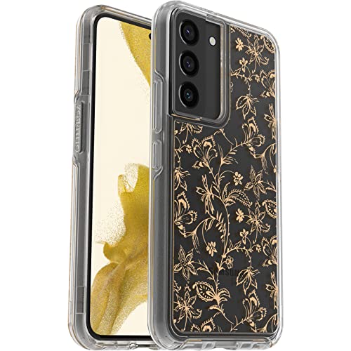 OtterBox Galaxy S22 Symmetry Series Case - WallFlower, Ultra-Sleek, Wireless Charging Compatible, Raised Edges Protect Camera & Screen - image 1