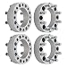 4pcs 2" Ford 8x170 Wheel Spacers 8 Lug for M14x2.0 Studs 1999-2004 F250 F350 Trucks