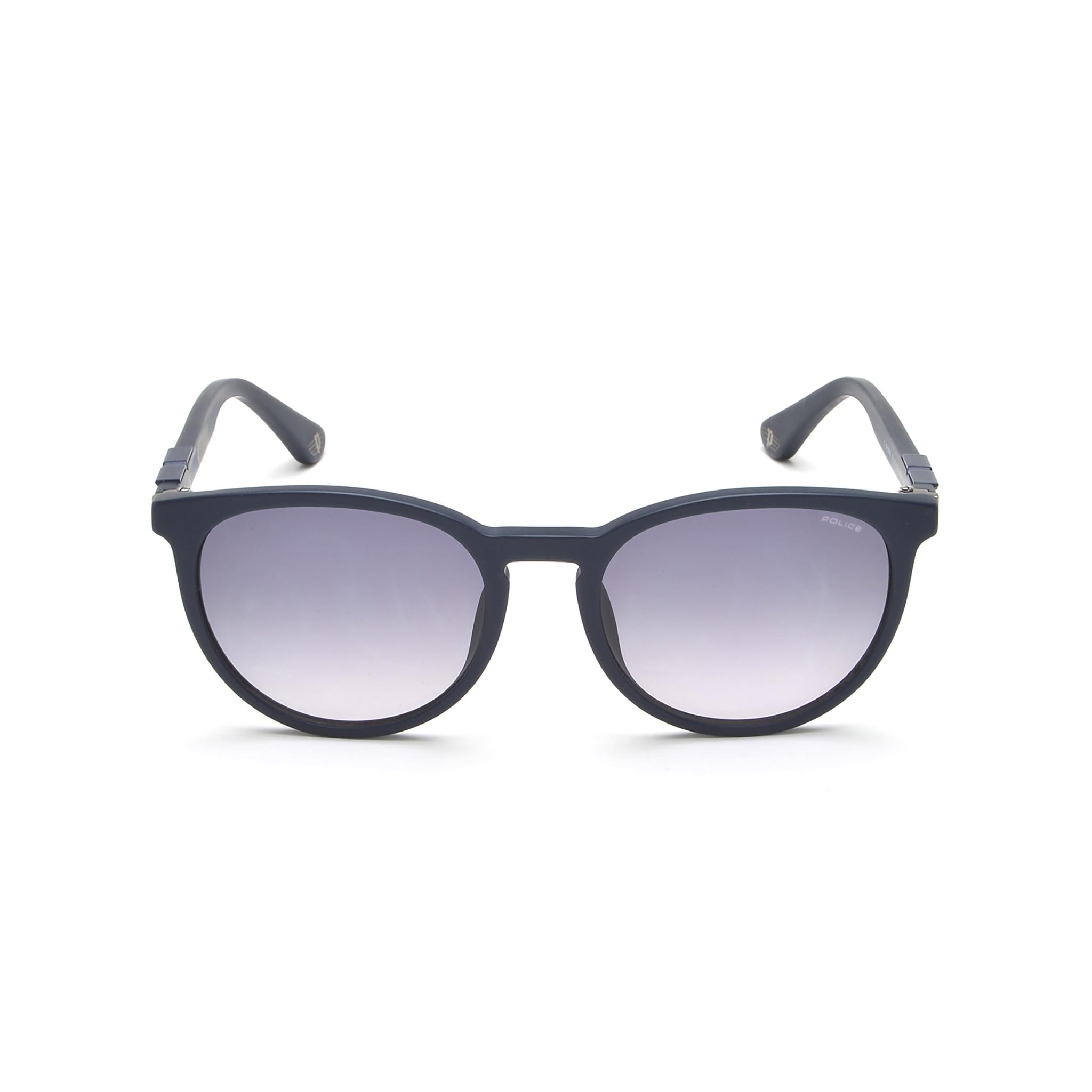 Eyewear | Blue Gradient Lens Round Sunglass | Full Rim | Matt Blue Frame With 100% U.V. Protection | Women Sunglasses | Small Size | Spl873K53D82Msg-image-2