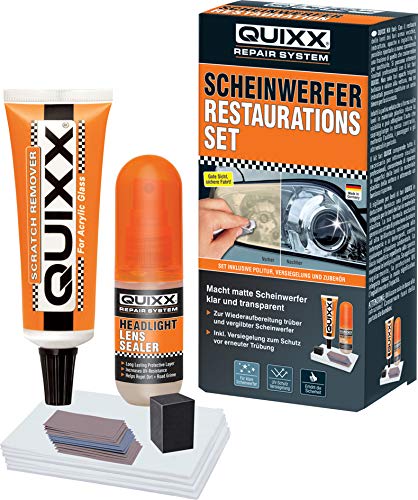 Kit Riparazione Fari Auto - Lucidatura E Sigillante Per Fari Opachi E Ingialliti - Foto 2