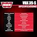 WARN 101030 VRX 35-S Powersports Winch with Handlebar Mounted Switch and Synthetic Rope: 3/16