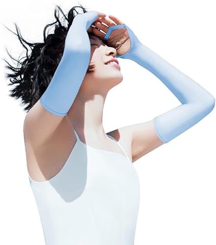 Miniatura 2 de Cubierta de brazo de manga larga con protección UV para mujer, protección UPF 50+, cubierta de mano de sol de verano para pesca al aire libre