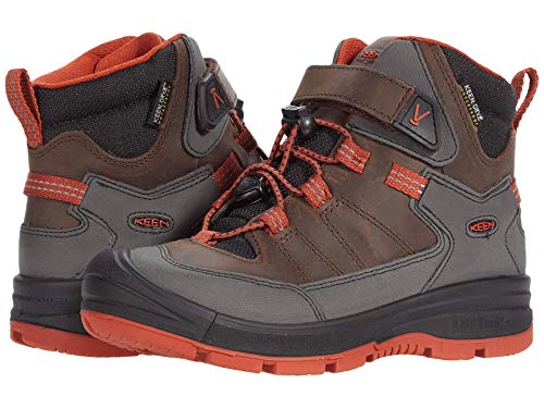 KEEN Little Kid's Redwood Mid Height Leather Waterproof...