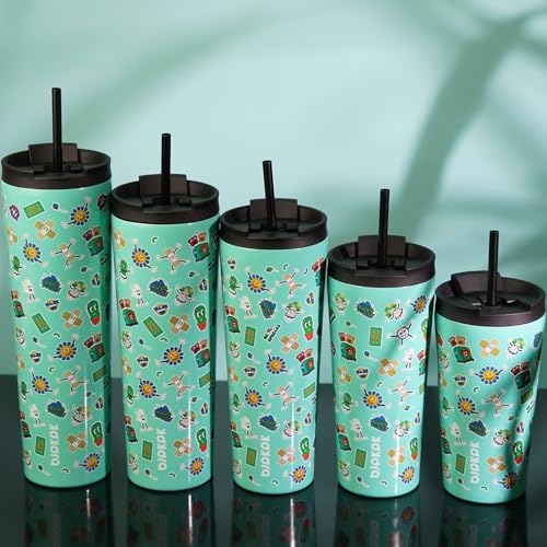 Image of BJPKPK 26 oz Coffee Tumbler with Straw, Insulated Stainless Steel Cup