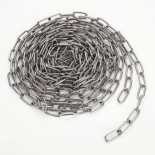 Épissures D'amarrage En Inox - 4 Connecteurs Maillons Chaîne 1/4" Pour Quai Et Bateau - Qualité Marine