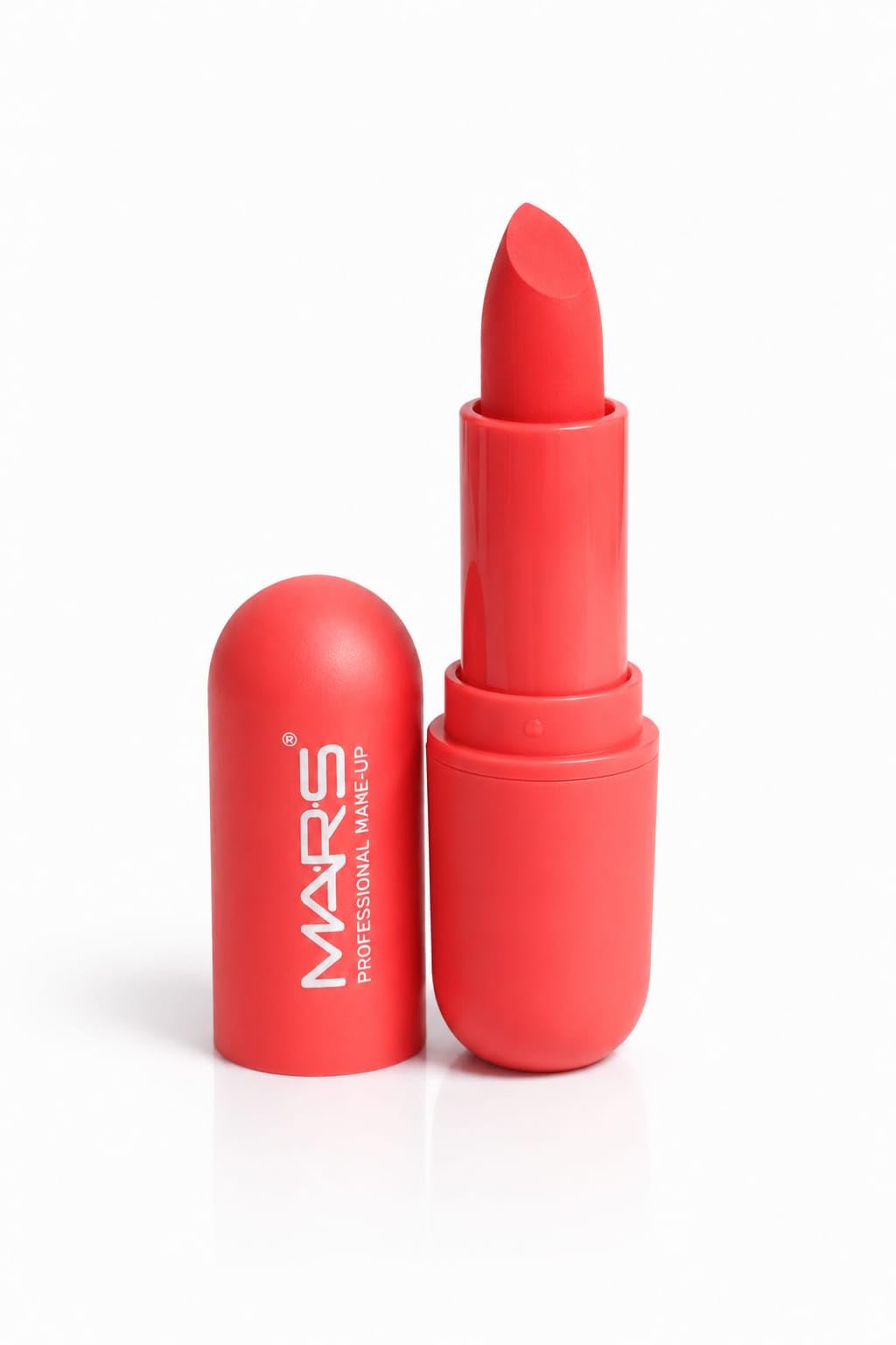 Mars-Matte Creamy Lipstick | Non-drying, Highly pigmented Lipstick | Shade- multisades, 3.8gm| (Coral Orange)-picture-28