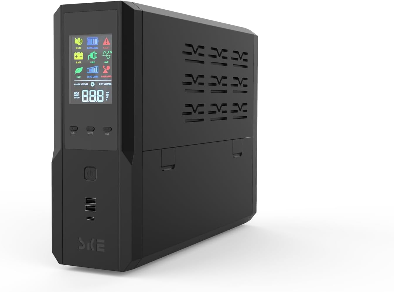 SKE 1500VA/900W Small UPS Battery Backup & Surge Protector for Computer UPS Uninterruptible Power Supply UPS Phoenix VL1500 SKE 1500VA/900W Small UPS Battery Backup & Surge Protector for Computer UPS Uninterruptible Power Supply UPS Phoenix VL1500