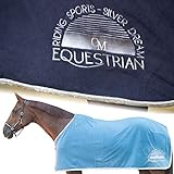 Strapazierfähig HKM 4057052343339 Abschwitzdecke -Venezia-6800 Azur155