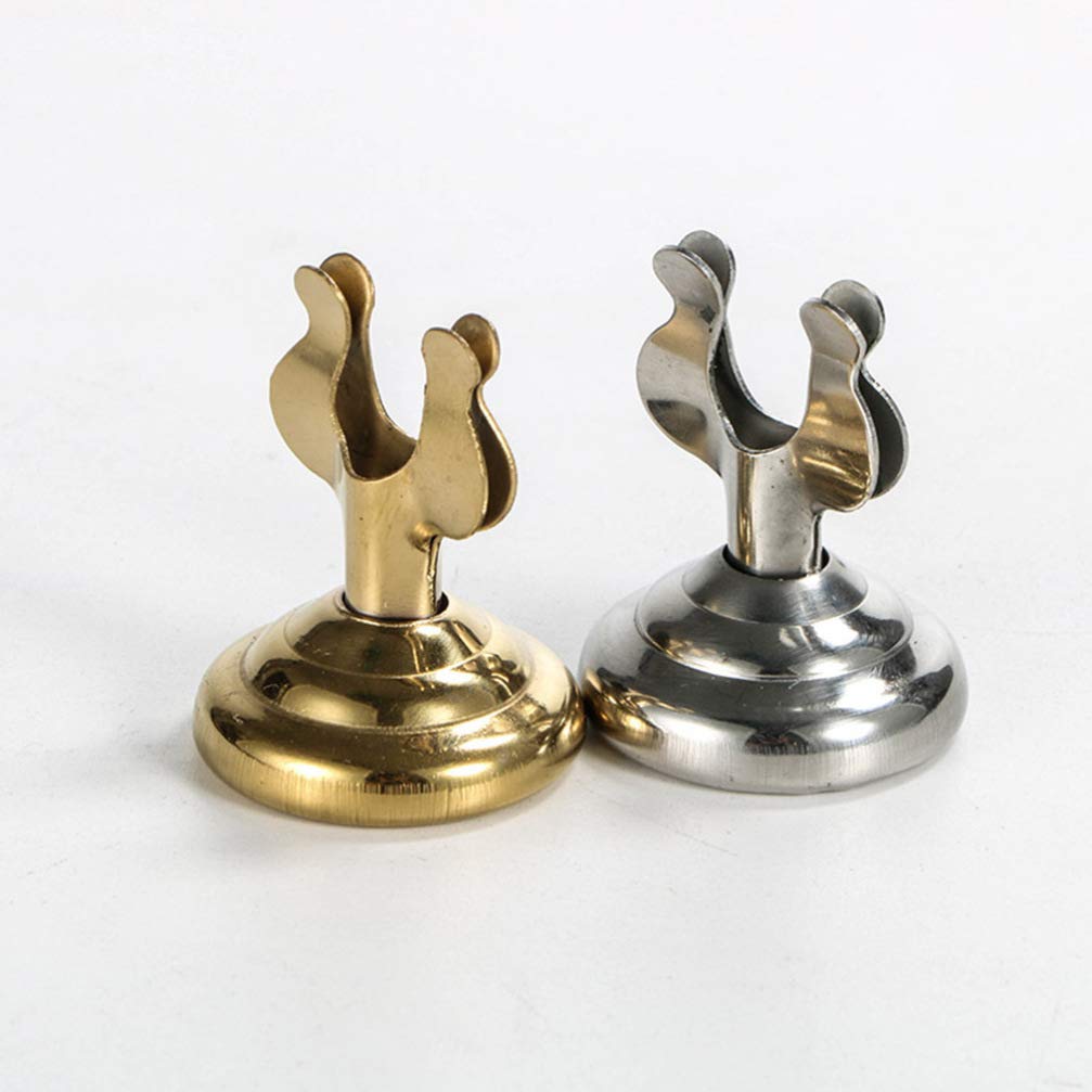 10 Piezas Soporte De Menú De Metal Números De Mesa Soporte De Soporte Titular De Navidad Soporte De Exhibición De Número De Mesa Soporte Para Clips De Fotos Lugar Alimento Nota