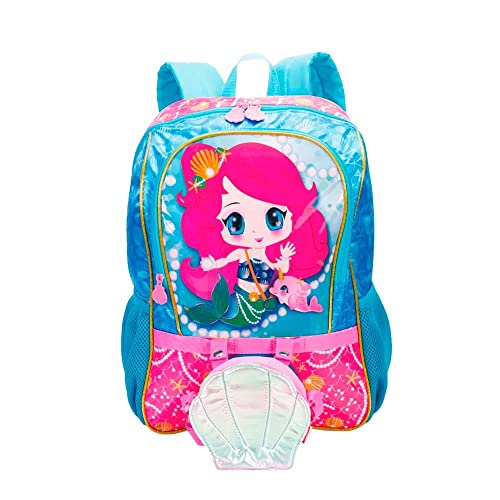 Mochila Grande com Bolsa Sestini Y Anime - Colorido