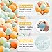 FHRILEK Ball Pit Balls, Safe Non-Toxic BPA-Free Crush-Proof Plastic Balls for Toddlers, Kid's Birthday & X-mas Gift, for Indoor Playpens/Party Decorations/Amusement (50 Count & 5 Colors) 2.17 Inch