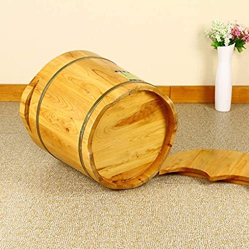 Bañera de madera para spa de pies Katzowen miniatura 5