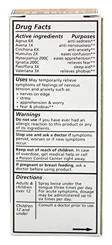 Liddell Letting Go - Homeopathic Remedies - Oral Spray for Symptoms of Anxiousness, Stress and Restlessness - Natural Calm Spray - 1.0 fl. Oz. - Image 3