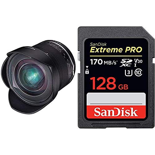 Samyang MF 14mm F2,8 MK2 für Canon EF – Weitwinkel Objektiv manueller Fokus für Vollformat und APS-C Festbrennweite…