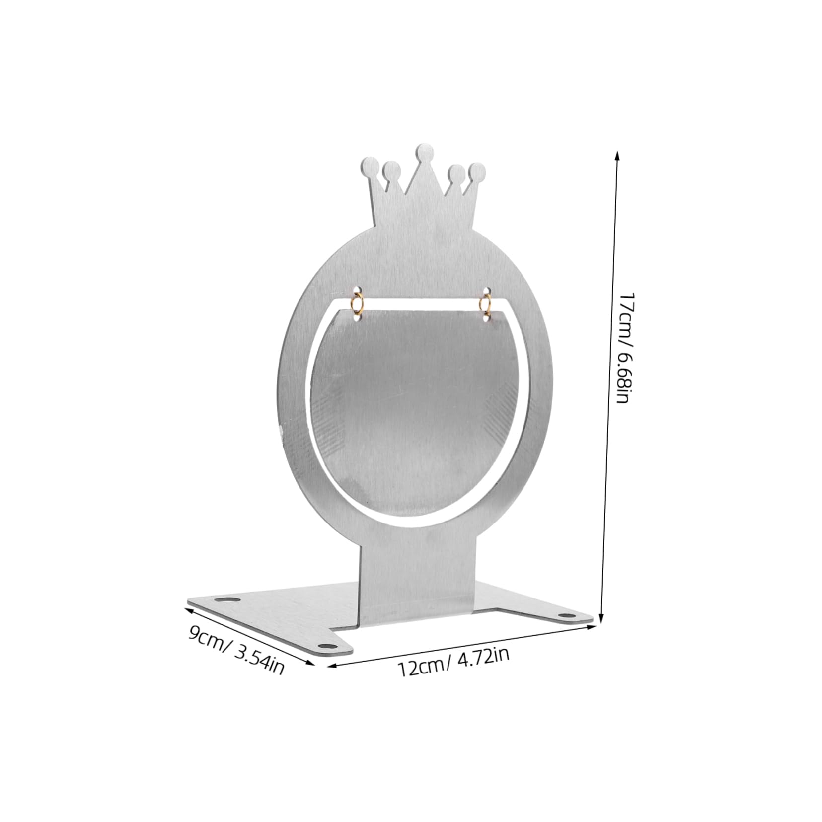 ibasenice Adjustable Shooting Targets Rotating Targets Outdoor/Indoor Shooting Practice Easy Reset for Continuous Training