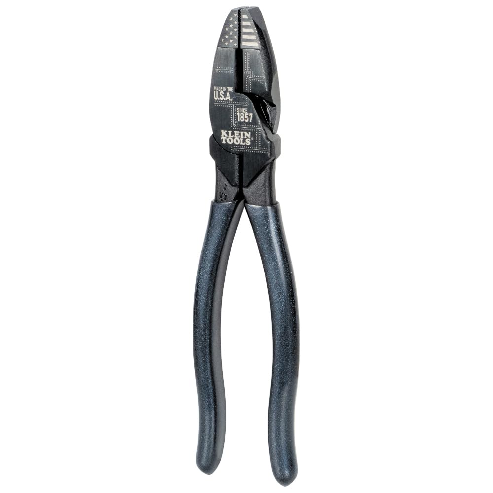 Klein Tools D20009NEUSA 166th Anniversary Lineman's Cutting Pliers