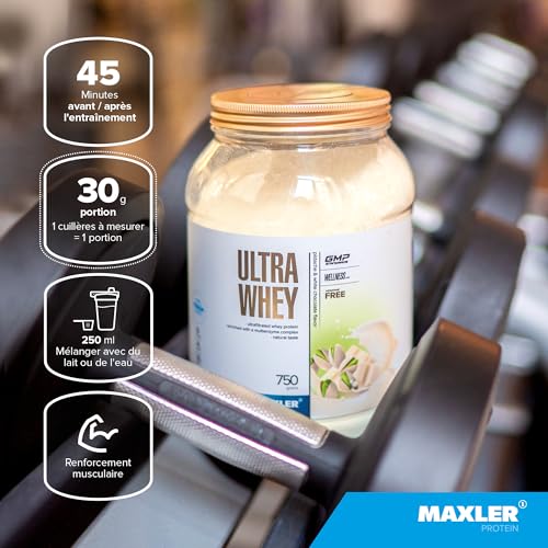 Ultra Whey Protein - Proteine Whey - Proteines musculation - Whey Isolate - Whey Protein Milkshake à la Banane - 750g de proteine whey – Image 5