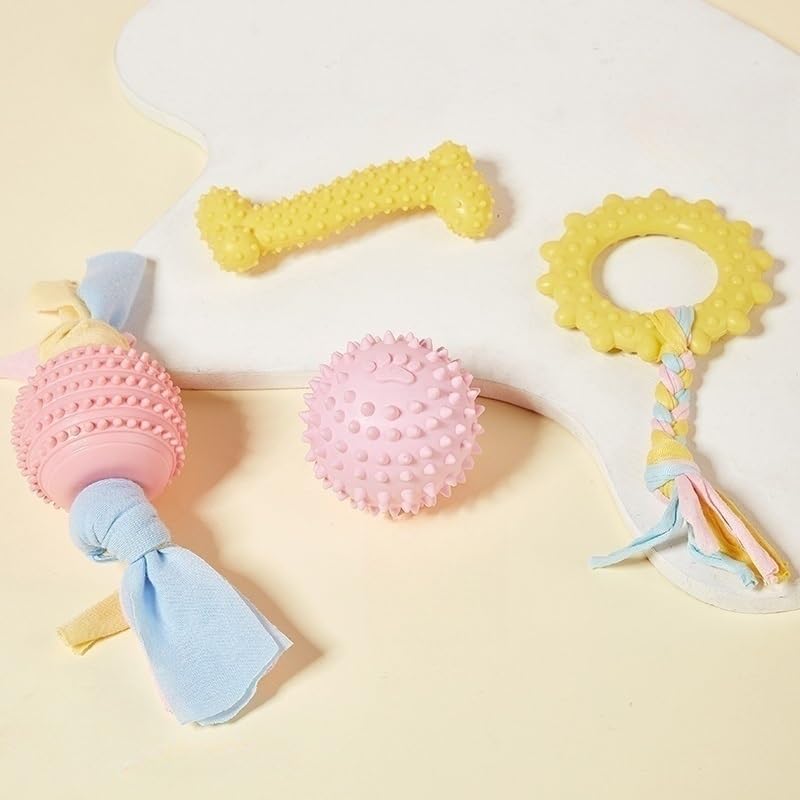 QGDVFCRS Dog Toys chew-Resistant Teething Sticks Toy Balls Chews pet Supplies E