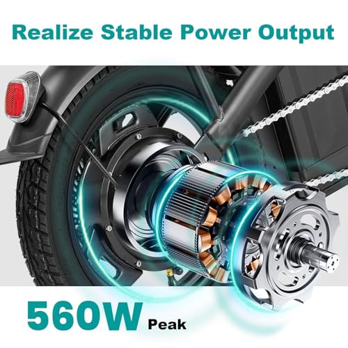 Electric Bike for Adults, 1200W Peak Motor Commuter Ebike,