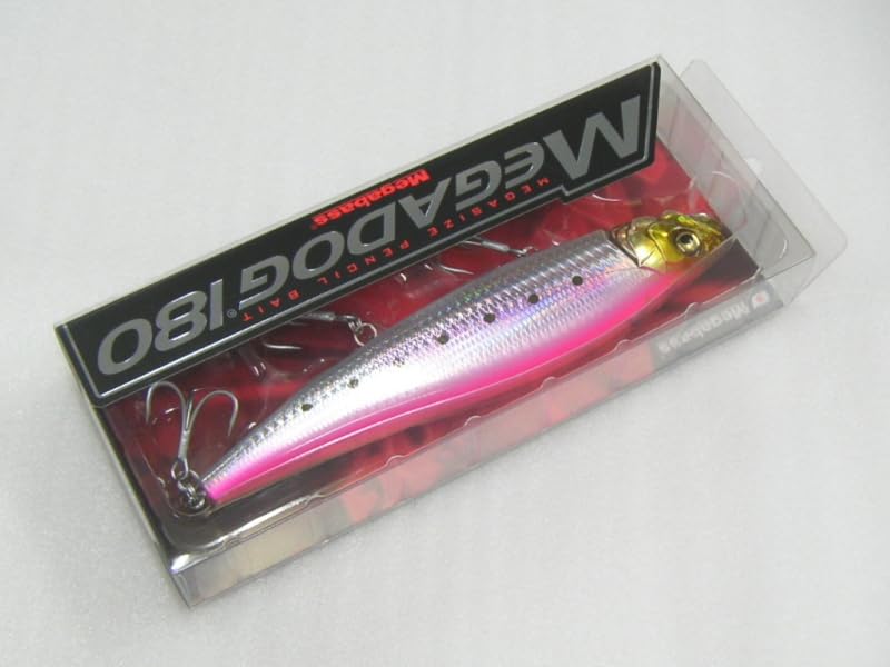 Megabass - ☆メガバス☆メガドック180 GGピンクイワシ MEGADOG(メガドッグ) 180 GG イワシ ルアー | Megabass
