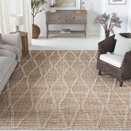 Tapete decorativo 8x10 Fibra natural SAFAVIEH