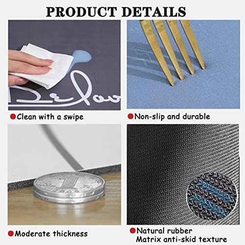 Tapis de bain antidérapant à séchage rapide pour douche sécurisée - 5