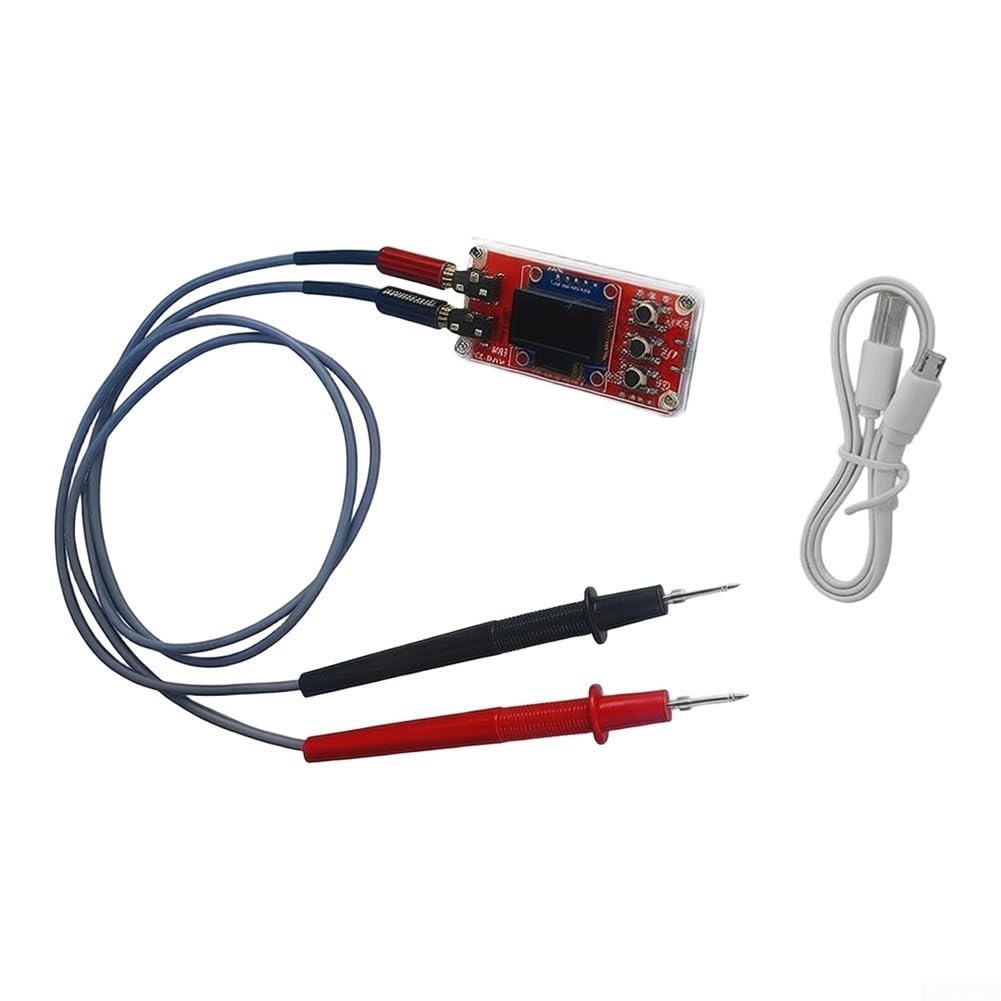 LCR Messgerät Bridge-Kit, hochpräziser Auto-Test mit LCD-Display-Halter, USB-Datenausgang für R C L Messung, Elektronik DIY Training