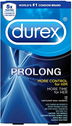 Durex Prolong Condom 12 ea (Pack of 3)
