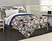 My Room Soccer Fever Teen Bedding Comforter Set, Gray, Twin